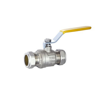 NPT BSP Thread Copper Brass Ball Valve Feminino Materiais Industriais Conector Metálico