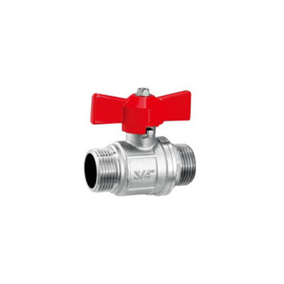 LT-1045FM válvula de esferas de latão Forjada válvula de esferas de latão com assento virgem Ptfe e tronco à prova de sopro