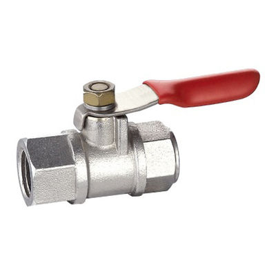 Válvula de espuma de cobre Feminino Mini Ball Valve Masculino SS Threaded Valve de cobre de cobre