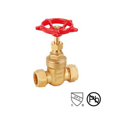 Válvula de entrada de água com rosca Conectar potência manual Roda de mão