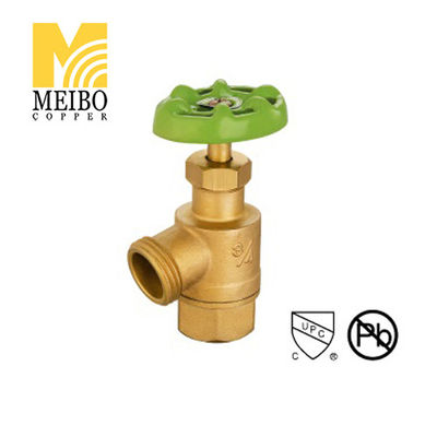 Válvula de drenagem de caldeira masculina e feminina com rosca 1/2 polegada 125 Psi reta