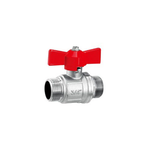 LT-1045FM válvula de esferas de latão Forjada válvula de esferas de latão com assento virgem Ptfe e tronco à prova de sopro