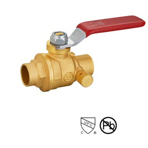 600WOG 150WSP Full Port 1/ 2 válvula de esferas de solda com cromagem ou liga de zinco 1/2 ′′