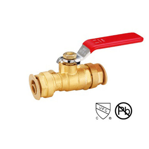 Forja de uma peça de corpo de latão para a válvula de parada / tubulação de tubulação com fio com ANSI B1.20.1 ASME B1.20.7