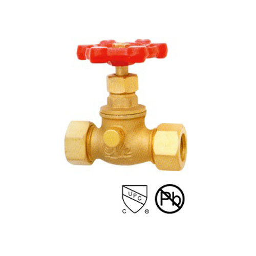 Válvulas de travagem de cobre de tipo recto com solda de drenagem COM X COM SS