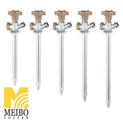 PEX End SS Não ascendente Tronco quarto turno sillcock livre de geada Anti-congelamento válvulas de multi-torno